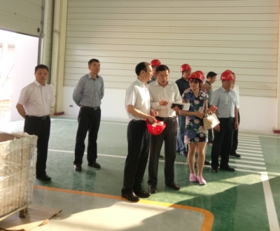 商务部驻汉特派员来冶调研