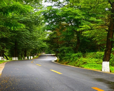 昔日抗战路渐成生态旅游路