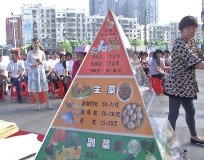 我市举办2017全民营养周活动