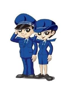 见民警掉头就跑 网逃称条件反射 