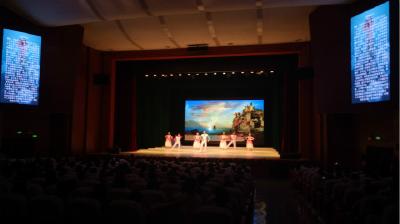 俄罗斯艺术团体为大冶市民演绎芭蕾舞盛宴