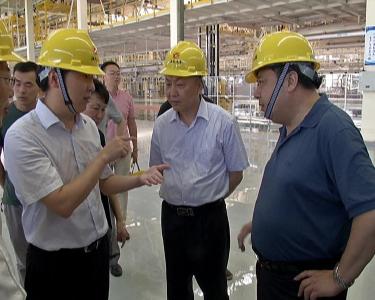 省政协副主席许克振来冶考察资源枯竭型城市转型升级发展工作