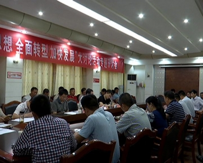 纪春明指导还地桥镇开展“解放思想”大讨论活动