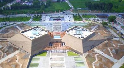 中国工程建设领域首次应用MR技术 建造世界首座匈奴历史博物馆