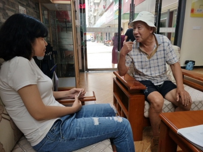 8旬老人发挥余热助力创文