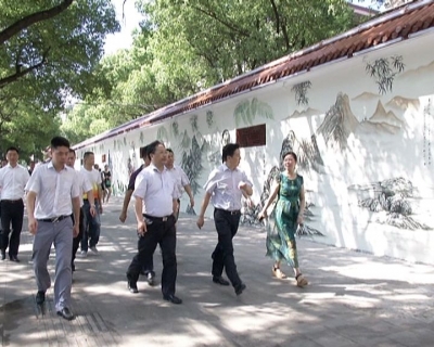 省委宣传部调研督导组来冶调研督导全国文明城市创建工作