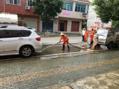 茗山乡街道旧貌换新颜