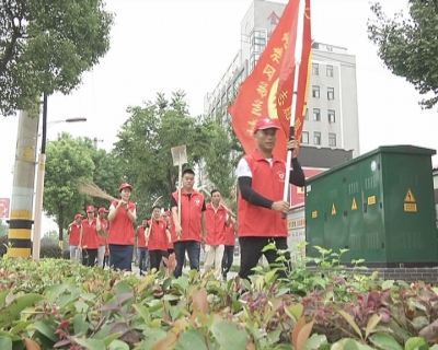 港湖村：开展志愿服务  引领文明风尚
