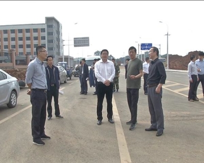 王刚调研尹家湖东岸开发建设工作
