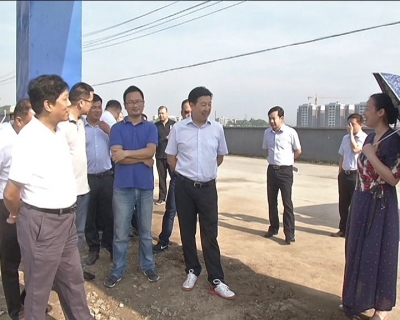 李修武调研金湖生态园建设工作 强调：加快建设进度 确保生态园早日完工