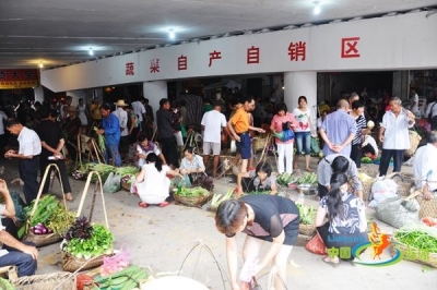 农贸市场建自产自销区