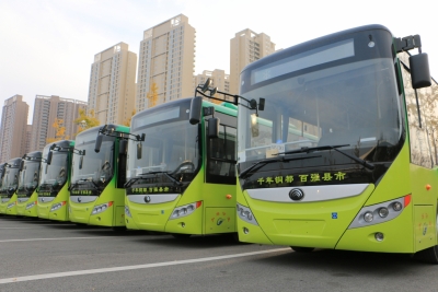 我市新增100辆新能源公交车