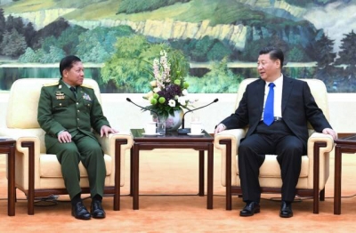 习近平会见缅甸国防军总司令