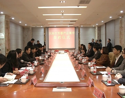 总投资80亿元的芳香产业项目落户我市