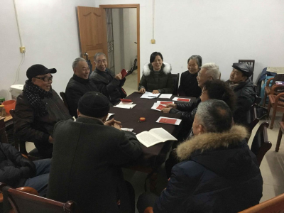 市建设局组织离退休老干部学习十九大精神