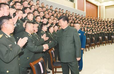 习近平：深入学习贯彻党的十九大精神 全力推进新时代练兵备战工作