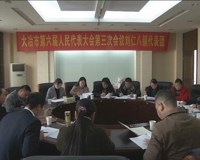 纪春明参加刘仁八镇代表团审议