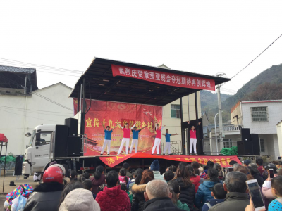 宣传十九大文艺进乡村
