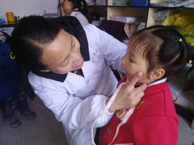 幼儿体检保障健康