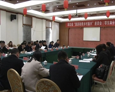 湖北省旅游助推乡村振兴座谈会在我市召开