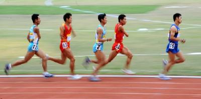 省残运会在黄石市体育公园举行 运动健将杜高航斩获2金2铜