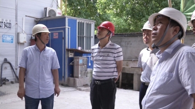 张林检查建筑工地安全生产工作