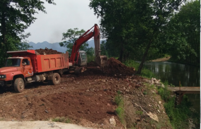 金湖街办投入200余万元打造样板示范生态港