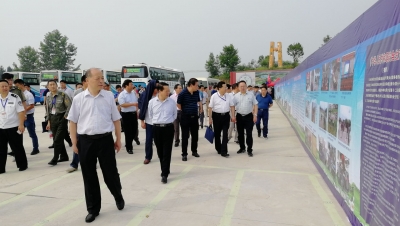 全省农机“安全生产月”活动启动仪式暨农机事故应急救援演练在我市举行