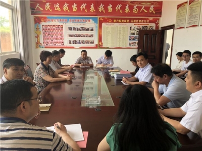 省人大常委会党组书记、常务副主任王玲来冶调研乡镇人大建设