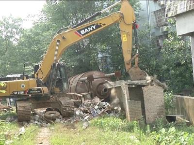 高新区一重点区块启动创卫整治