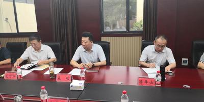 省应急管理厅厅长施政来冶调研
