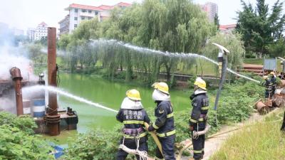 消防紧急处置化解危险