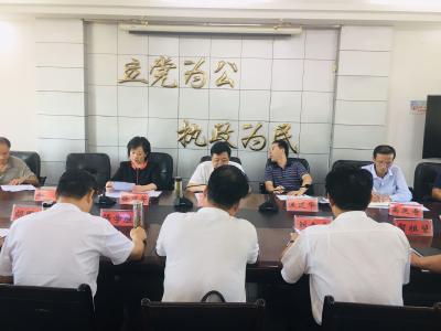省人大常委会副主任胡志强来冶调研