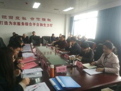 大冶市供销合作社联合社召开 2019年度全市供销系统工作会议 