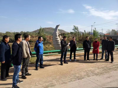 保安镇农科村荷田公园旅游路拓宽工程开工