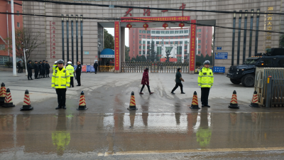 提前谋划 精心组织 交警圆满完成全市普通高中学业水平合格性考试交通安保任务
