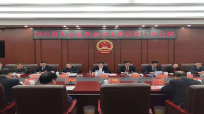 市六届人大五次会议主席团召开第三次会议 