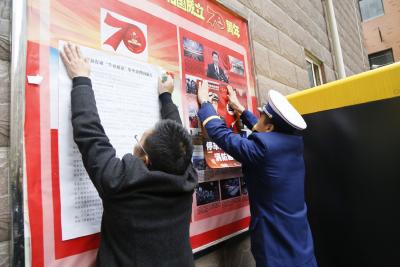 市消防掀起打通“生命通道”宣传热潮