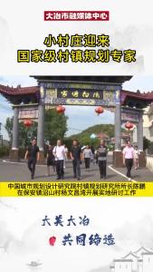 【大美大冶 共同缔造】小村庄迎来国家级村镇规划专家
