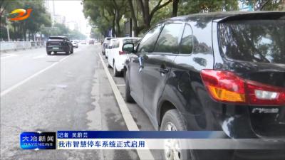 我市智慧停车系统正式启用
