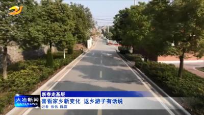 喜看家乡新变化 返乡游子有话说