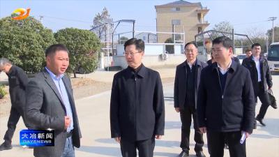 郄英才来我市调研春耕备耕工作