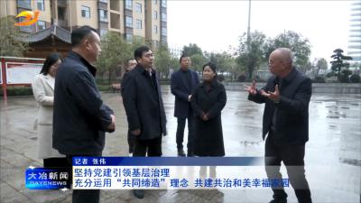 坚持党建引领基层治理 充分运用“共同缔造”理念 共建共治和美幸福家园