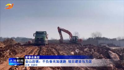 金山店镇：不负春光加速跑 项目建设马力足