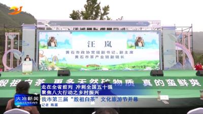 我市第三届“殷祖白茶”文化旅游节开幕