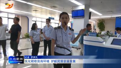 优化税收营商环境 护航民营企业发展