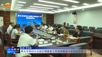 黄石市第四次全国文物普查工作现场推进会在我市召开