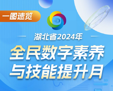 一图速览｜湖北省2024年全民数字素养与技能提升月重点活动