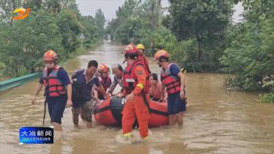 强降雨致严重内涝 23名受困群众被安全转移