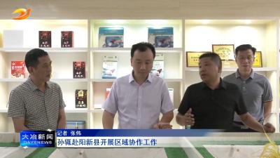 孙辄赴阳新县开展区域协作工作